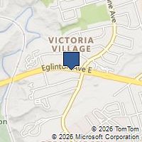 Map Toronto, ON M4A1J6, Canada