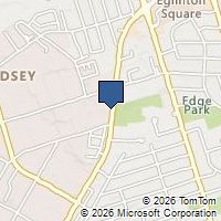 Map Toronto, ON M4A1W4, Canada