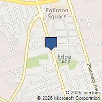 Map Toronto, ON M4A2L8, Canada