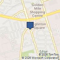 Map Toronto, ON M4A2M2, Canada