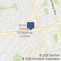 Map Toronto, ON M4A2S8, Canada