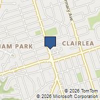 Map Toronto, ON M4B2K5, Canada