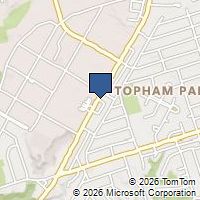 Map Toronto, ON M4B2T1, Canada