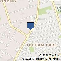 Map Toronto, ON M4B2T8, Canada