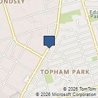 Map Toronto, ON M4B2V5, Canada