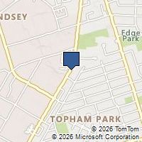 Map Toronto, ON M4B2V7, Canada