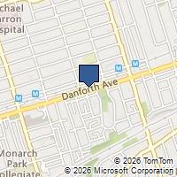 Map Toronto, ON M4C1J4, Canada