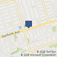 Map Toronto, ON M4C1J9, Canada