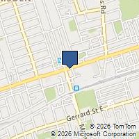 Map Toronto, ON M4C1L4, Canada