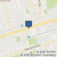 Map Toronto, ON M4C1L5, Canada