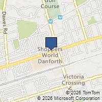 Map Toronto, ON M4C1N2, Canada