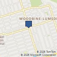 Map Toronto, ON M4C4E3, Canada