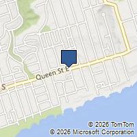 Map Toronto, ON M4E1E9, Canada