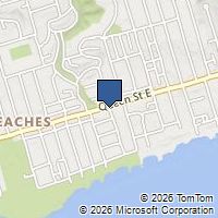 Map Toronto, ON M4E1G7, Canada