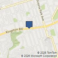 Map Toronto, ON M4E1S6, Canada