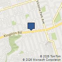 Map Toronto, ON M4E1S7, Canada