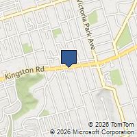 Map Toronto, ON M4E1S8, Canada