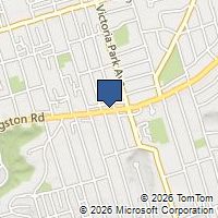 Map Toronto, ON M4E1T2, Canada