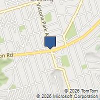 Map Toronto, ON M4E1T4, Canada