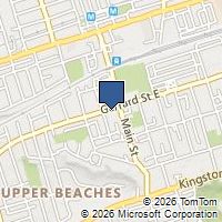 Map Toronto, ON M4E2C6, Canada