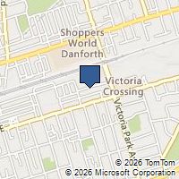 Map Toronto, ON M4E2H3, Canada