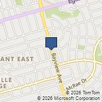 Map Toronto, ON M4G3B7, Canada