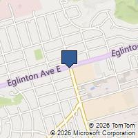 Map Toronto, ON M4G4C7, Canada