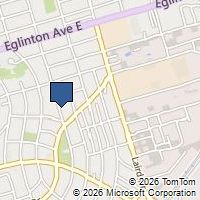 Map Toronto, ON M4G4E8, Canada
