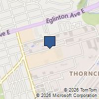 Map Toronto, ON M4G4H9, Canada