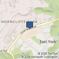 Map Toronto, ON M4H1C3, Canada