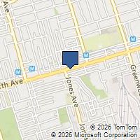 Map Toronto, ON M4J1L8, Canada