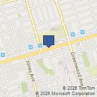 Map Toronto, ON M4J1M2, Canada