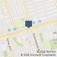 Map Toronto, ON M4J1M3, Canada