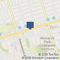 Map Toronto, ON M4J1N1, Canada