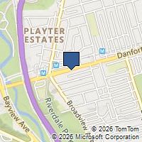 Map Toronto, ON M4K1N2, Canada