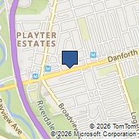 Map Toronto, ON M4K1N4, Canada