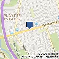 Map Toronto, ON M4K1N6, Canada