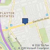 Map Toronto, ON M4K1N7, Canada