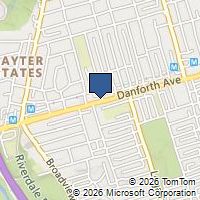 Map Toronto, ON M4K1N8, Canada