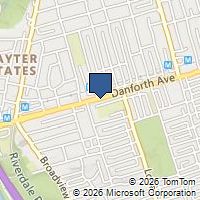 Map Toronto, ON M4K1P1, Canada