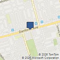 Map Toronto, ON M4K1P7, Canada