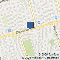 Map Toronto, ON M4K1P9, Canada