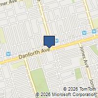 Map Toronto, ON M4K1R3, Canada