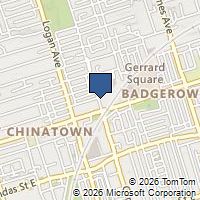 Map Toronto, ON M4K3H9, Canada