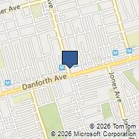 Map Toronto, ON M4K3S8, Canada