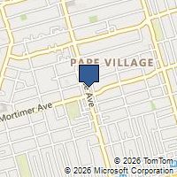 Map Toronto, ON M4K3V4, Canada