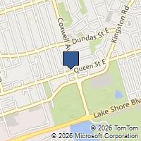 Map Toronto, ON M4L1G2, Canada