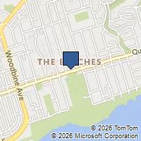 Map Toronto, ON M4L1J3, Canada