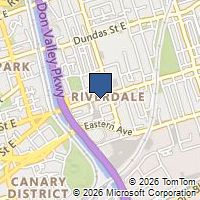 Map Toronto, ON M4M1G6, Canada