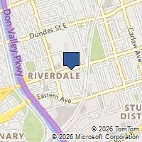 Map Toronto, ON M4M1H3, Canada